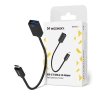 Wozinsky WOTGY1S USB-C 3.0 (männlich) - USB-A 3.0 (weiblich) OTG Adapter - Schwarz