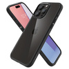 Spigen Crystal Hybrid, mattschwarz - iPhone 15 Pro Max