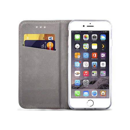 Etui Smart Magnet book Samsung A14 5GA146 złoty/gold