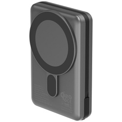 PowerBank indukcyjny Energea MagPac Pro  Plus 10000mAh Qi2 Magsafe szary