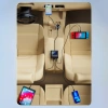Acefast ładowarka samochodowa 90W USB Typ C / 3x USB / gniazdo zapalniczki, PPS, PD3.0, QC3.0, AFC, FCP stacja ładująca czarny (B8 black)