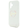 Original Case IPHONE 16 PLUS Guess Hardcase IML Heart (GUHCP16MHCHGSPT) transparent