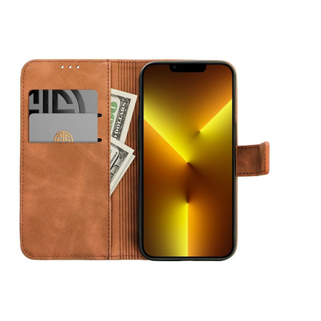 Kabura TENDER Book do IPHONE 11 brązowy