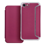 Kabura PIANO Book do IPHONE 7 / 8 / SE 2020 / SE 2022 magenta