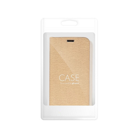 Kabura LUNA Book Gold do SAMSUNG A20e złoty