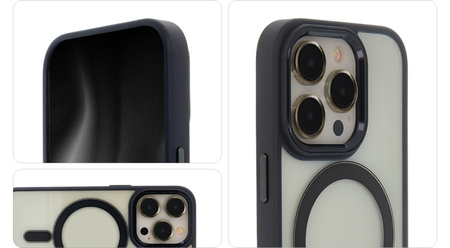 Nakładka Satin Elegant Mag do iPhone 11 czarna