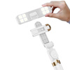Zestaw / uchwyt selfie z pilotem na bluetooth tripod LED SSTR-20 biały