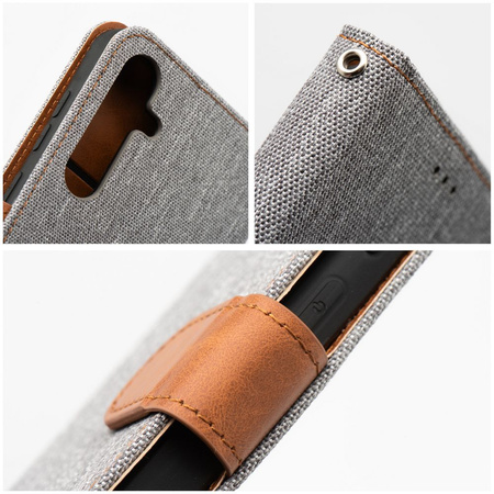 Kabura JEANS Book do XIAOMI Redmi 14C szary