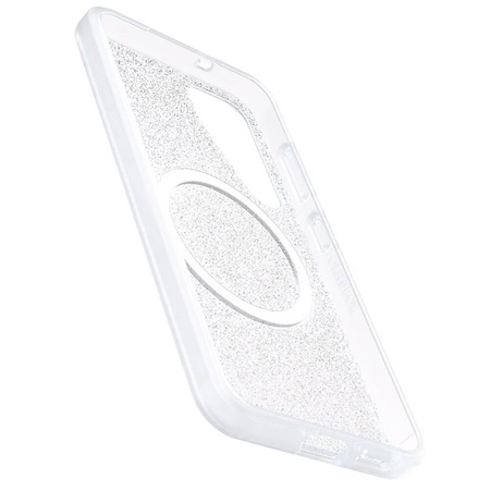 Original Handyhülle SAMSUNG GALAXY S25 Samsung Otterbox React Magnet Stardust transparent