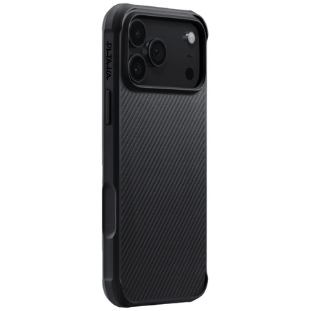 Etui PITAKA Aramid ProGuard do iPhone 17 Pro czarno szary