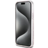 Oryginalne Etui GUESS Hardcase GUHMP15SHGCUSTGP do iPhone 15 (Kompatybilny z Magsafe / IML GCUBE / różowy)