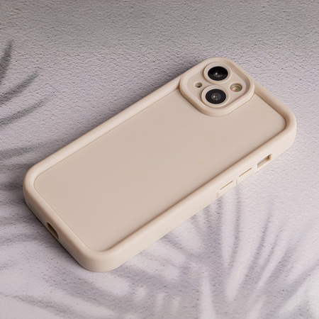 Nakładka Rim TPU do iPhone 12 6,1&quot; beżowa