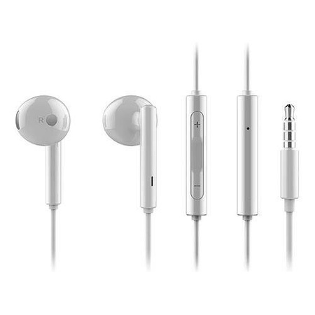 Huawei Earphones AM115 douszne słuchawki minijack 3,5 mm mikrofon + pilot biały