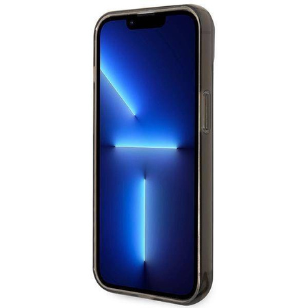 Original Case IPHONE 14 PLUS Guess Hardcase Translucent black