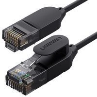 Ugreen Kabel Internet Netzwerkkabel Ethernet Patchkabel RJ45 Cat 6A UTP 1000Mbps 10m schwarz (70656)