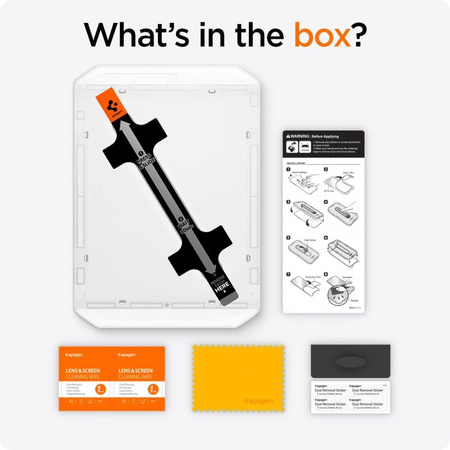 Spigen Glas.tR EZ Fit gehärtetes Glas für iPad Pro 13,7'' 2024