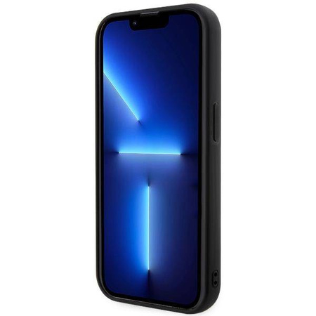 Karl Lagerfeld KLHCP14X3DRKHNK iPhone 14 Pro Max 6.7" black/black hardcase Rubber Choupette 3D