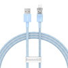 Kabel szybko ładujący Sm Baseus Explorer 2.4A 1M (niebieski)