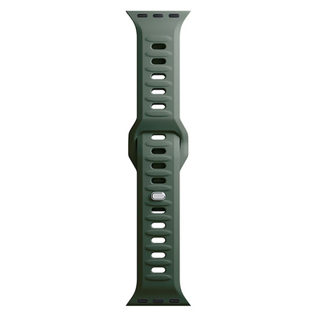 3MK Silicone Watch Strap ciemnozielony/ dark green dla Apple Watch 38/40/41mm