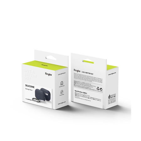 Etui APPLE AIRPODS PRO Ringke Silicone Midnight Blue