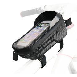 Torba rowerowa na ramę z zamkiem wodoodporna FSBFB-451 czarna