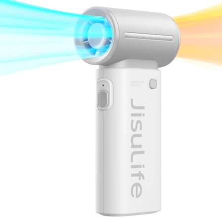 Jisulife Handventilator Life9 5000mAh Tragbarer USB-Ventilator - Grau