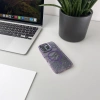 Wozinsky Glitter Case with Mag Safe for Samsung Galaxy S25 - Purple with Glitter