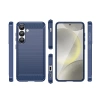 Etui silikonowe Carbon Case na iPhone 16e - niebieskie