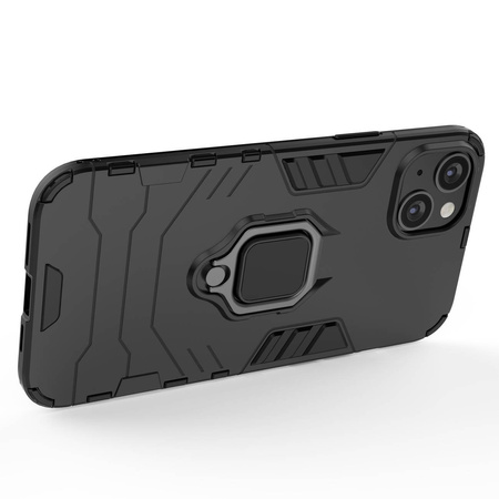 Ring Armor case for iPhone 14 Pro Max armored cover magnetic holder ring black