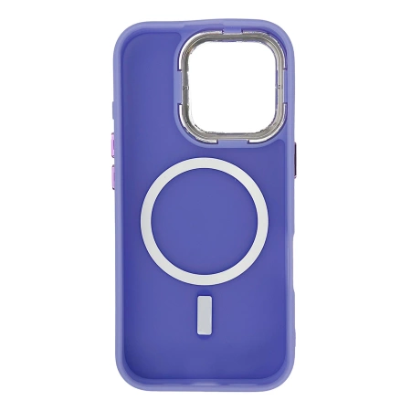 Magnetic Collection MagSafe-Hülle für iPhone 16 Pro Max – Lila