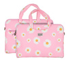 Wonder Briefcase Laptop 15-16 cali stokrotki różowe