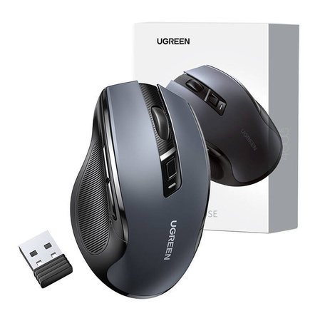 Ugreen MU006 optische kabellose USB-Maus 2,4 GHz 4000 DPI – blau
