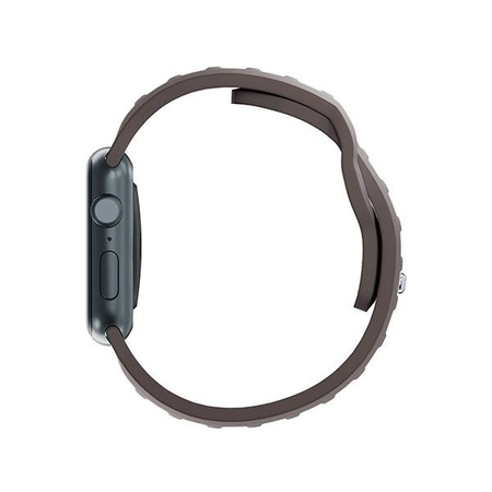 3MK Silicone Watch Strap brązowy/taupe dla Apple Watch 38/40/41mm