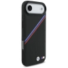 Etui BMW M Tricolor Metal Logo MagSafe do iPhone 17 Air - czarne