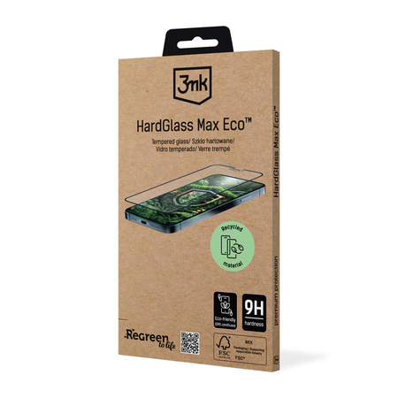 3MK HardGlass Max Eco iPhone 16 Pro Max   GRS CU 1304127