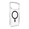 Puro Lite Mag TPU+PC Case Compatible with MagSafe for iPhone 17 Pro Max - Transparent with Black Ring