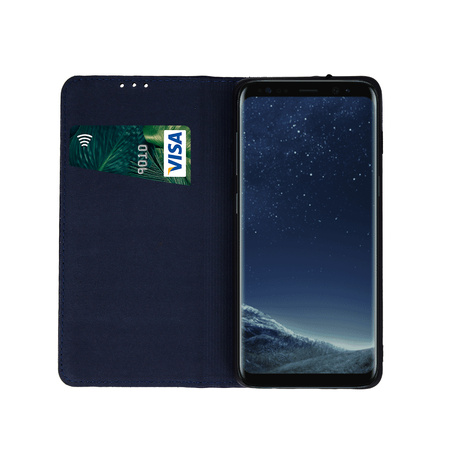 Etui skórzane Smart Pro do iPhone 17 6,3" granatowe