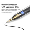 Baseus Smooth Writing 2 Stylus mit aktiver Spitze für iPad + USB-A – Lightning Kabel und austauschbare Spitze – Weiß