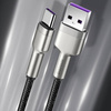Baseus Cafule Metal Data kabel USB - USB Typ C 66W Quick Charge 25cm czarny (CAKF000001)