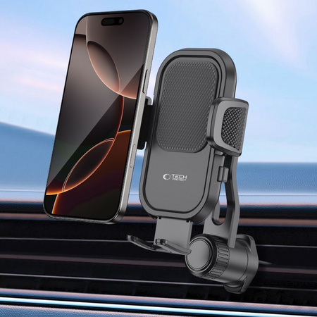 TECH-PROTECT V8 UNIVERSAL VENT CAR MOUNT BLACK