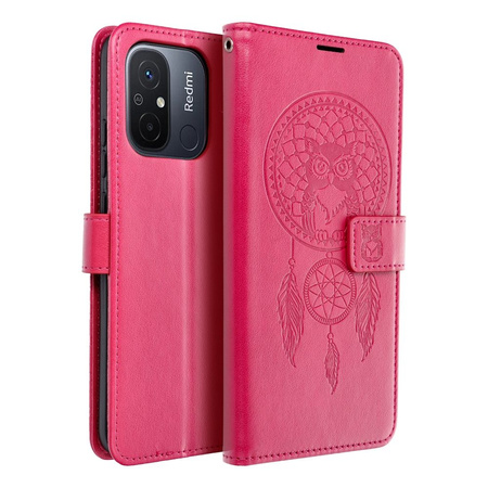 Kabura MEZZO Book do XIAOMI Redmi 12C łapacz snów magenta