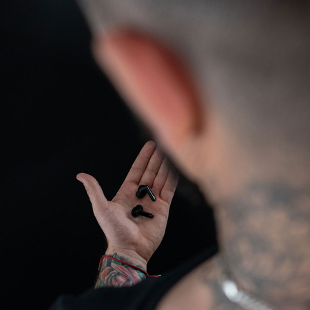 3MK Hardy LifePods Pro słuchawki bezprzewodowe Bluetooth 5.3 ANC czarny/black