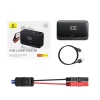 Starthilfe Baseus Super Energy BS-CH013 4in1 600A mit Taschenlampe / 6000mAh Powerbank / Kompressor - Schwarz