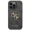 Guess 4G Big Metal Logo - Etui iPhone 14 Pro Max (szary)