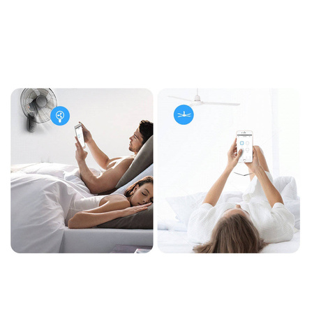 Sonoff inteligentny 4-kanałowy przekaźnik przełącznik prądu Wi-Fi biały (4CHR3)