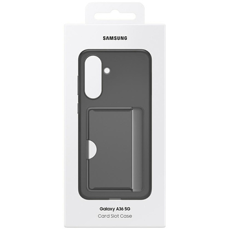 Etui Samsung Card Slot do Samsung Galaxy  A36 czarny