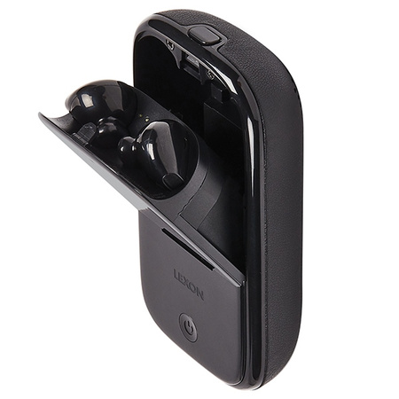 Lexon Speakerbuds Słuchawkibezprzewodowe z głośnikiem bluetooth czarny/black LA127N