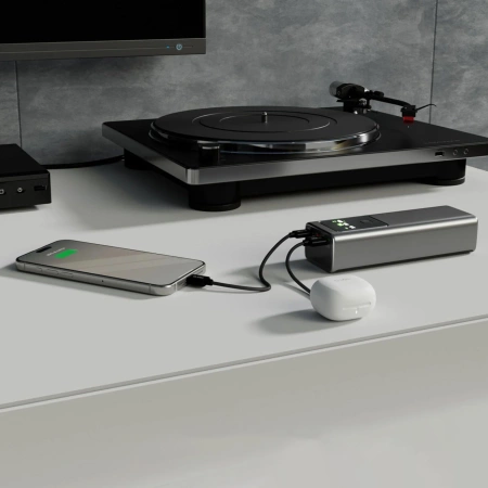 Powerbank SBS 20000mAh PD 100W with LCD display - gray