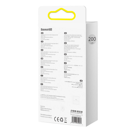 Baseus Dynamic cable USB to Lightning, 2.4A, 2m (blue)