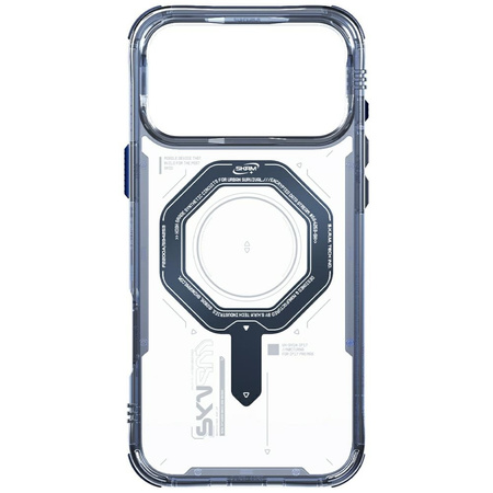 Etui Skinarma Magma do iPhone 17 Pro Magnetic Charging niebieski